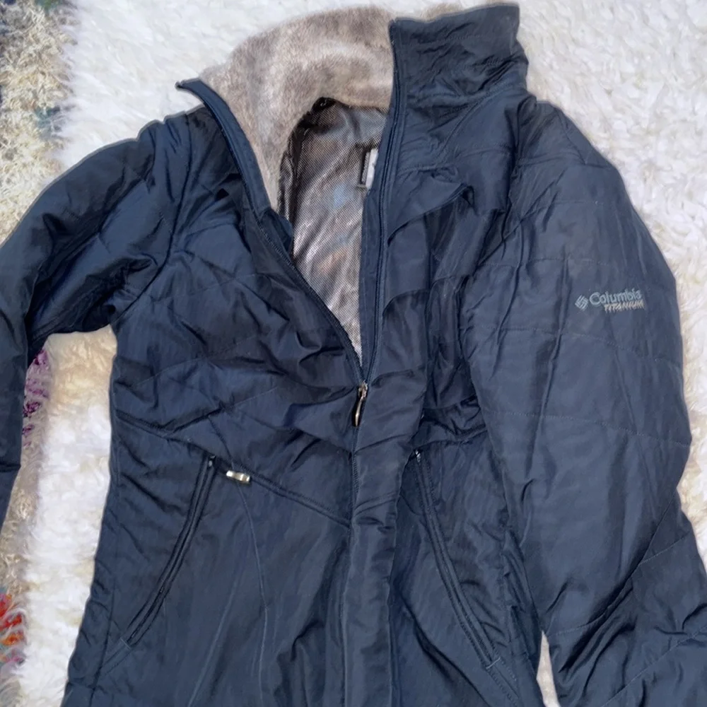 Columbia Sportswear Co. Kaleidaslope II Titanium Omni-Heat Jacket, Size M - Picture 7 of 16